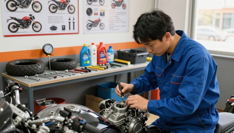 biaya turun mesin motor matic