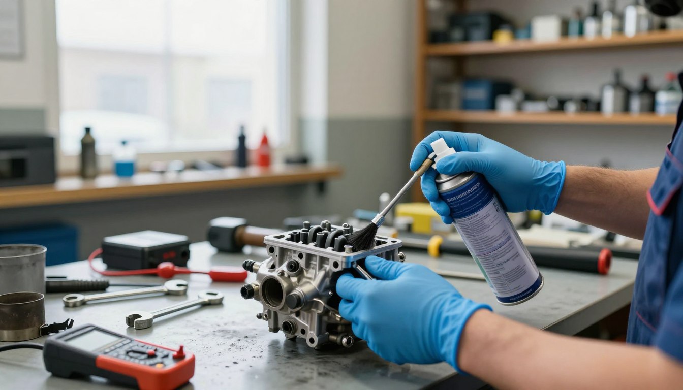 cara membersihkan karburator tanpa bongkar total