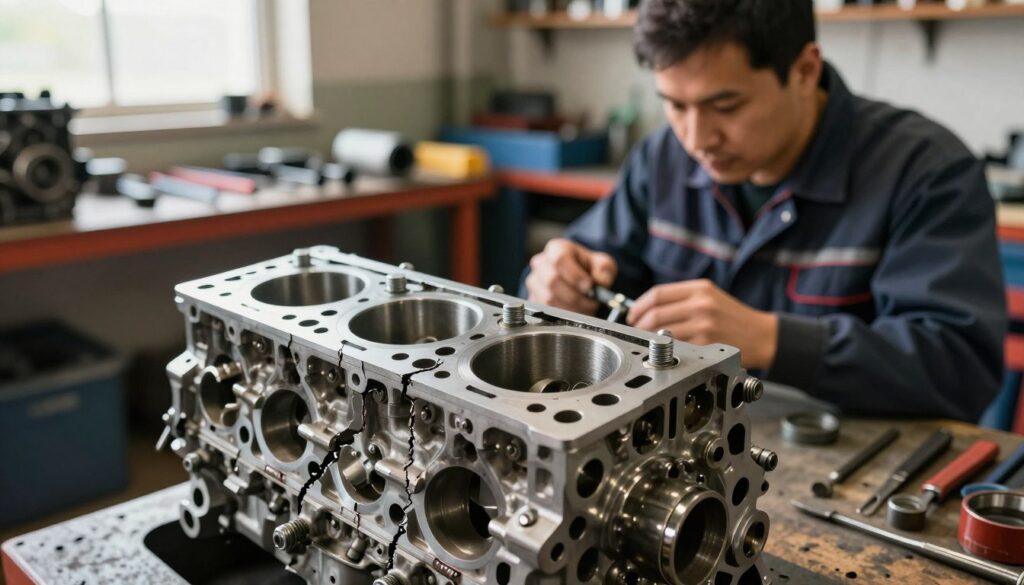 cracked cylinder head diagnostic cracked cylinder head diagnostic