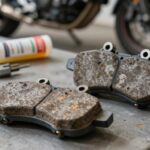 motorcycle brake pad wear